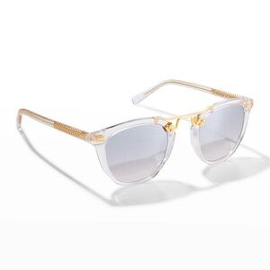 Krewe Lafayette Crystal 24k Sunglasses